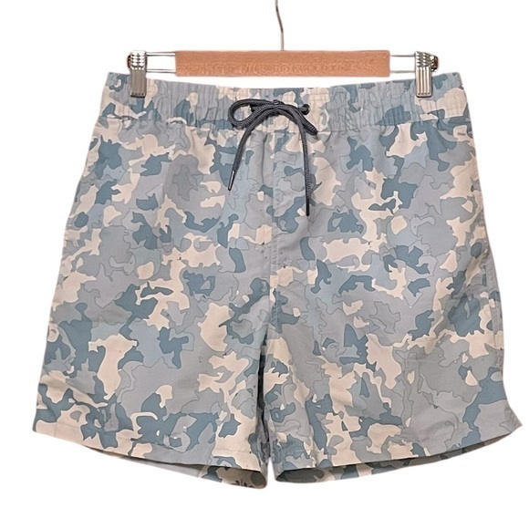 NA XXXX ??? Blue Shades Camo Print Trunks Size Medium NWOT - Picture 1 of 5